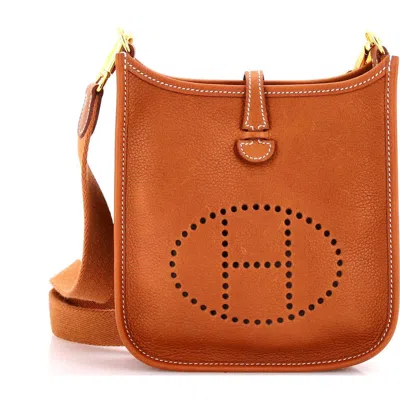 Pre-owned Hermes  Hermes Evelyne Bag Gen Iii Barenia Faubourg Tpm