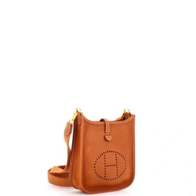 Pre-owned Hermes  Hermes Evelyne Bag Gen Iii Barenia Faubourg Tpm