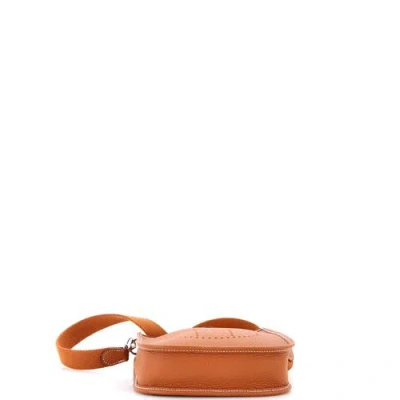 Pre-owned Hermes  Hermes Evelyne Bag Gen Iii Clemence Tpm In Gold