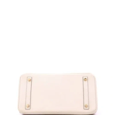 Pre-owned Hermes  Hermes Birkin Handbag Light Epsom With Gold Hardware 30 In Brown