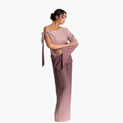 Richantee High Waisted Wide Leg Drawstring Pants In Pink