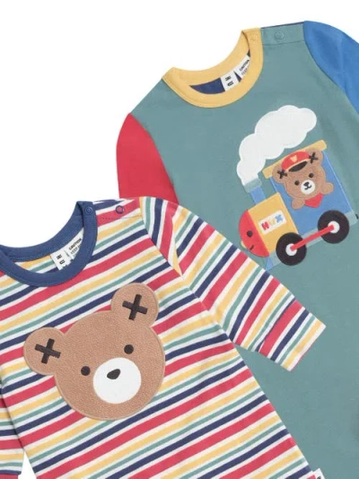 Huxbaby Hux Romper 2 Pack Set In Multi