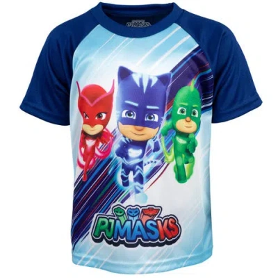 Pj Masks 3pc Tank Top, Tee & Shorts Set In Multi