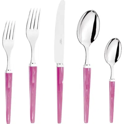 Capdeco Quio 5 Piece Place Setting In Pink