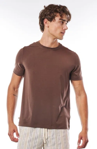 Leisure Lab Everyday T-shirt In Brown