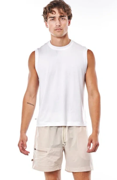 Leisure Lab Ripstop Sport Short In White