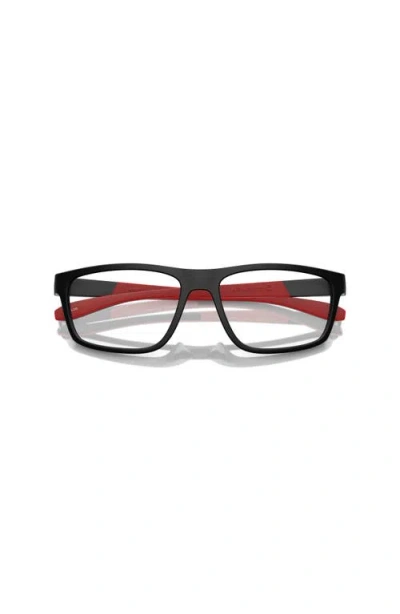 Arnette 54mm Rectangle Optical Glasses In Black