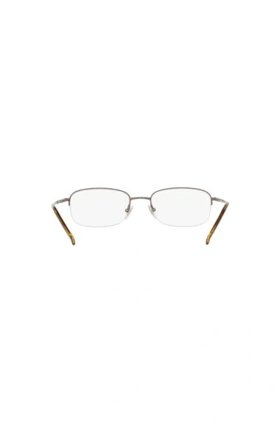 Sferoflex 52mm Oval Optical Glasses In Gold