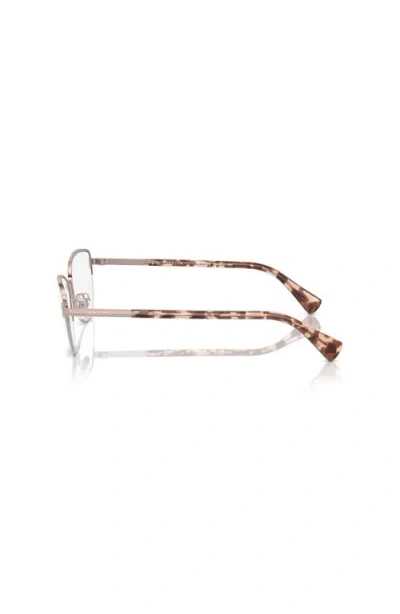 Ralph 54mm Cat Eye Optical Glasses In Gold