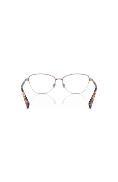 Ralph 54mm Cat Eye Optical Glasses In Gold