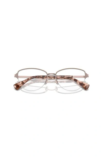 Ralph 54mm Cat Eye Optical Glasses In Gold