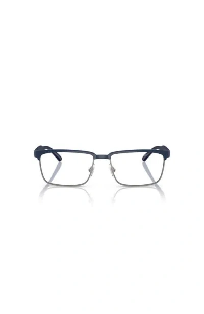 Arnette 54mm Rectangle Optical Glasses In Blue