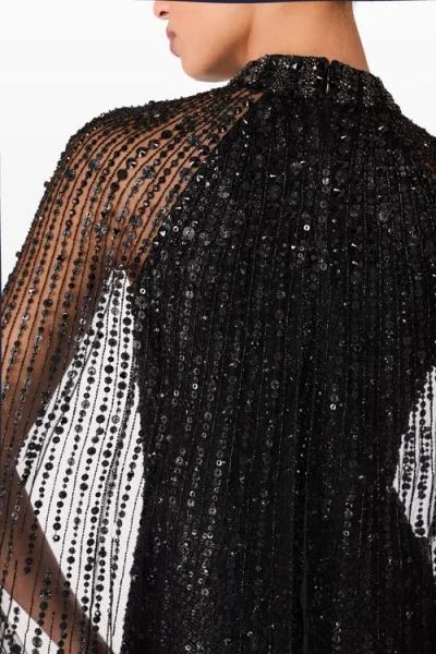 Jenny Packham Cairo Maxi Gown In Black