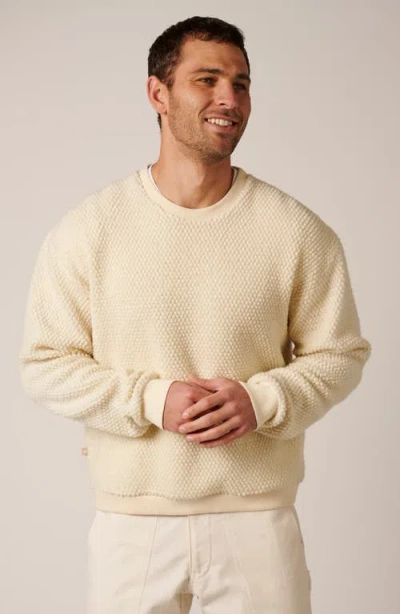 Leisure Lab Niseko Wool Crewneck In White