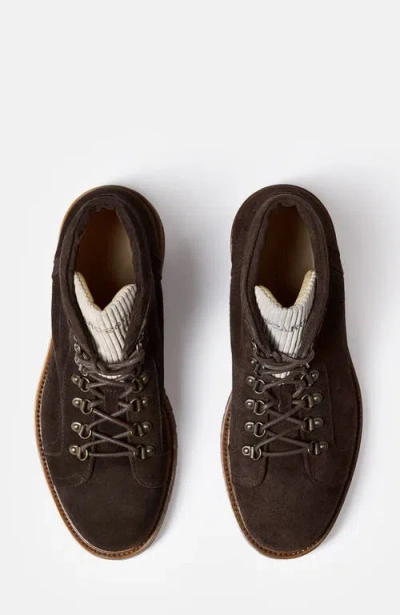 Scarosso Theodore Mocha Suede In Animal Print