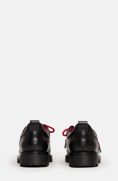 Scarosso Cora Lace-up Boots In Black