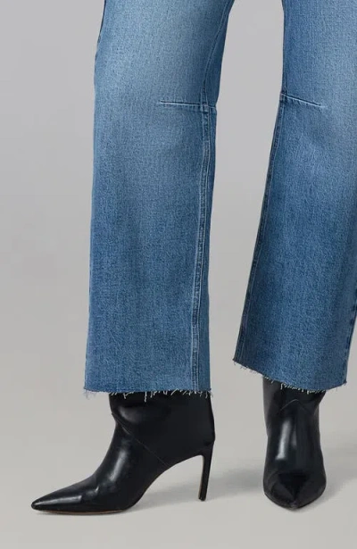 Lola Denim Dylan High Rise Barrel Jean In Blue