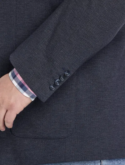 Synrgy By Dxl Big & Tall Hooded Sport Coat In Blue