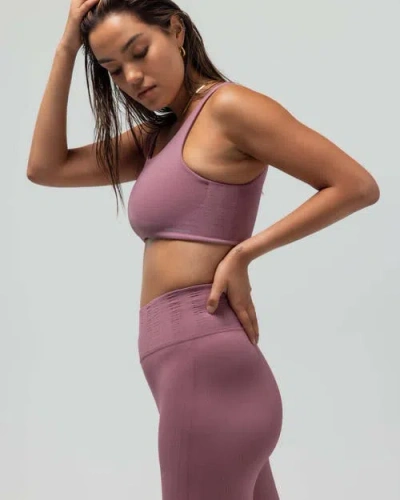 Reformer Clean Finish Compression Bra In Pink