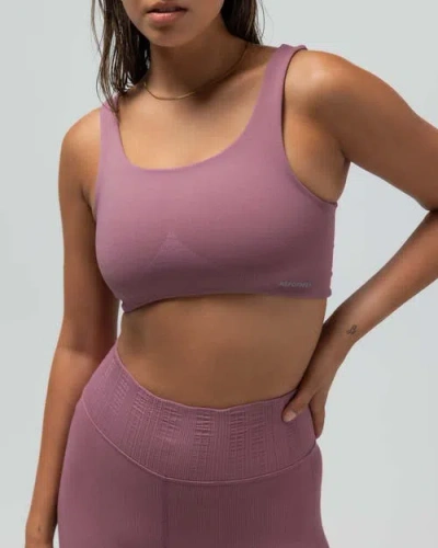 Reformer Clean Finish Compression Bra In Pink