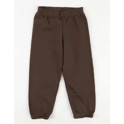 Leveret Kids Sweatpants In Brown