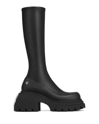 Naked Wolfe Sin Platform Tall Boot In Multi