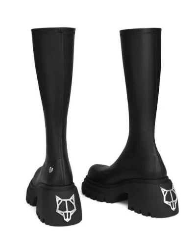 Naked Wolfe Sin Platform Tall Boot In Multi