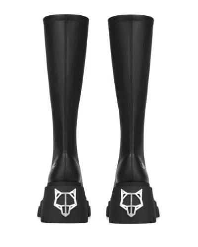 Naked Wolfe Sin Platform Tall Boot In Multi