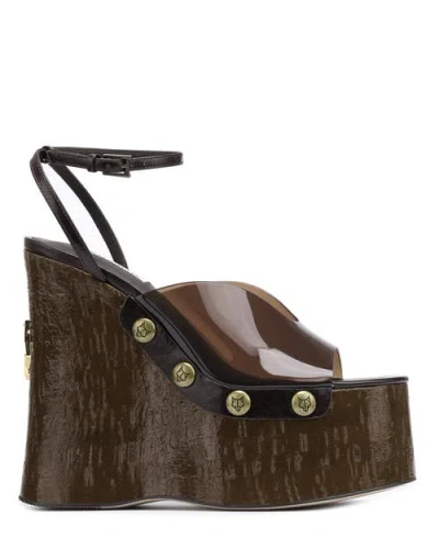 Naked Wolfe Tiger Lilly Heel In Brown