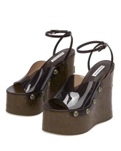 Naked Wolfe Tiger Lilly Heel In Brown