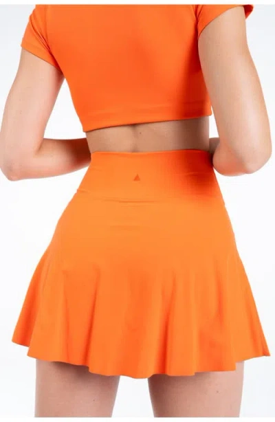 Vitality Cloud Ii Crossover Skort In Orange