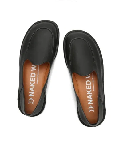 Naked Wolfe Reef Leather Slip-on In Black