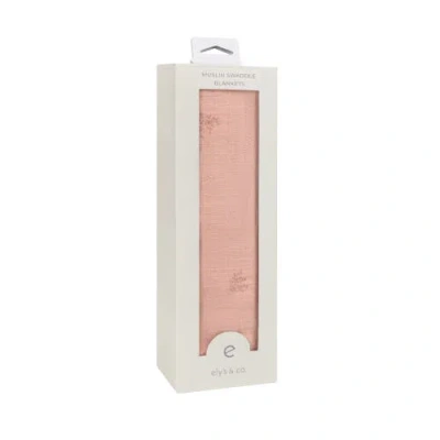 Ely's & Co. Velour Leaf Pattern Collection In Pink