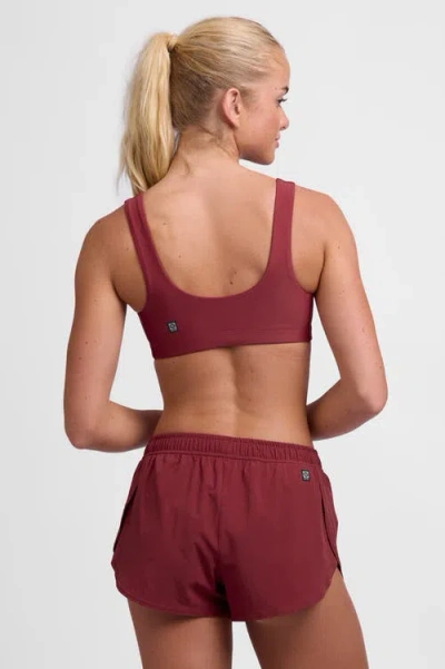 Jolyn Lizzie Split Short In Red
