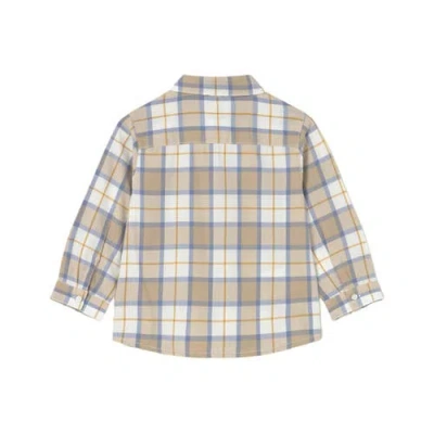 Mayoral Checkered Shirt In Multi