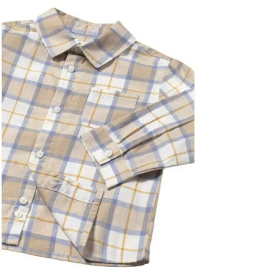 Mayoral Checkered Shirt In Multi