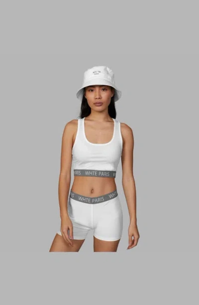 Blvck Whte Signature Short In White
