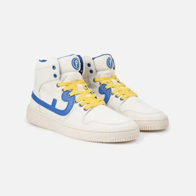 Fini Lucas "creamy Blue" Sneaker In Multi