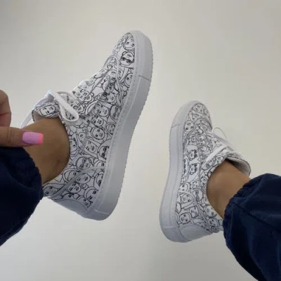 Fini Bold "ty" Sneaker In Animal Print