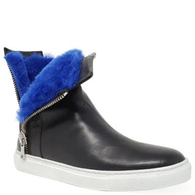 Madison Maison Double Zip Shearling Boot In Multi
