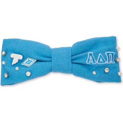 Lele Sadoughi Alpha Delta Pi Riley Bow In Blue