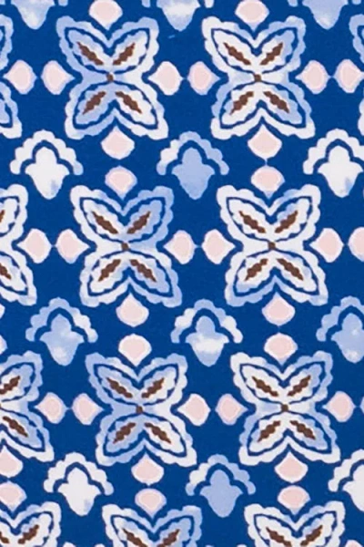 Helen Jon String Bikini Top In Blue