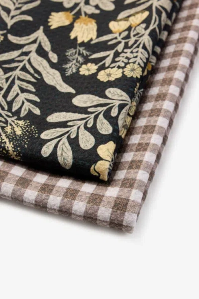 Geometry Kitchen Tea Towel Set In Multi