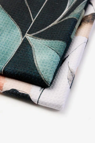 Geometry Kitchen Tea Towel Set In Multi