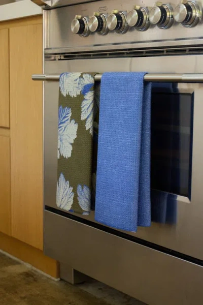 Geometry Kitchen Tea Towel Set In Multi