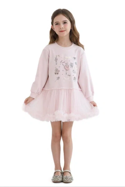 Mimi Tutu Ballet Ruffle Bow Dress In Multi