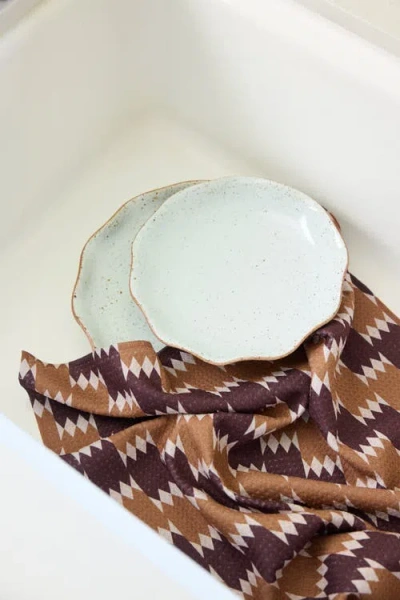 Geometry Kitchen Tea Towel Set In Multi