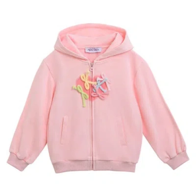 Mimi Tutu Appliqué Hooded Tracksuit In Multi