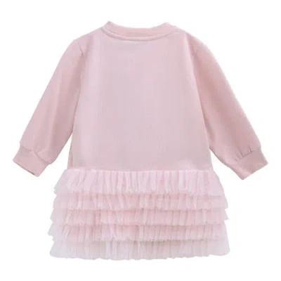 Mimi Tutu Ruffle Ribbon Dress In Pink
