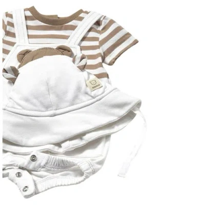 Mayoral Knit Bunny Outfit Set In White